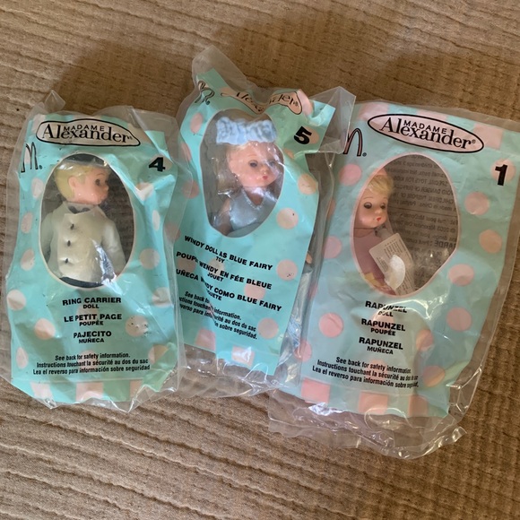 Madame Alexander Other - Vintage McDonald’s Madame Alexander Mini Doll Set